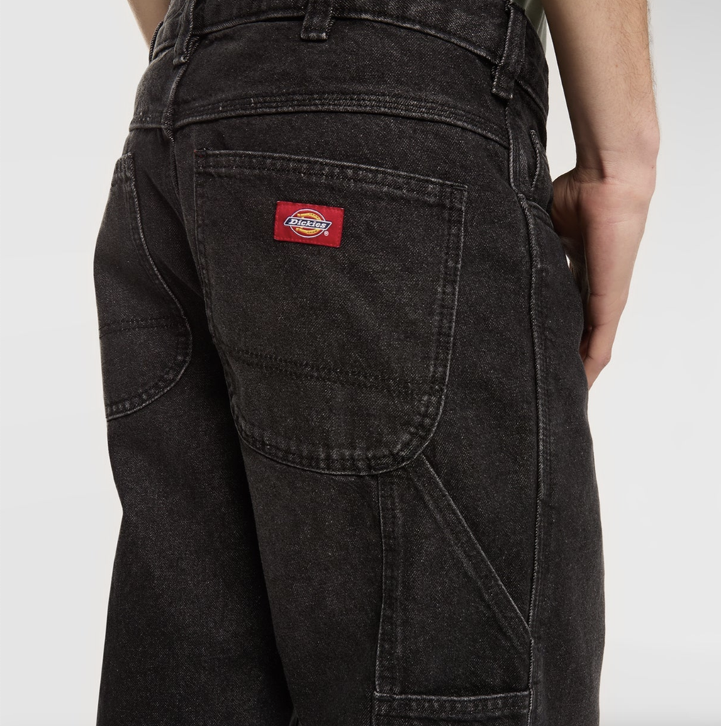 Pantalón Dickies 993 Regular Tapered Carpenter - Black Wash Faded