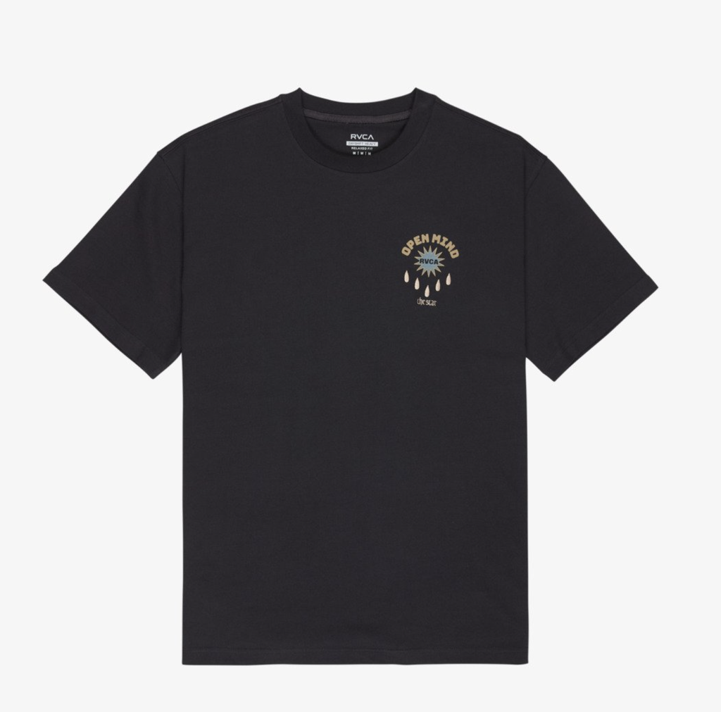 Camiseta RVCA The Stars - Washed Black