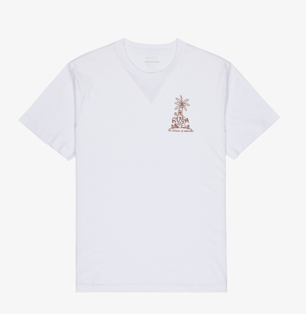 Camiseta Rvca Mad Local - White