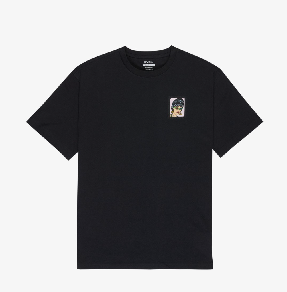 Camiseta Rvca Barba Bangles - Black