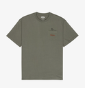 Camiseta Rvca Nature Calling Pocket - Sage Leaf