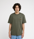 Camiseta Rvca Nature Calling Pocket - Sage Leaf