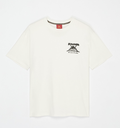 Camiseta Quiksilver Bob Marley Uprising - Snow White
