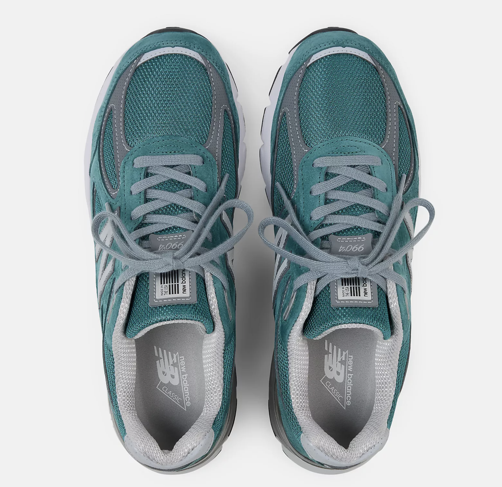 Zapatillas New Balance U990OV4 - Vintage Teal / Grey