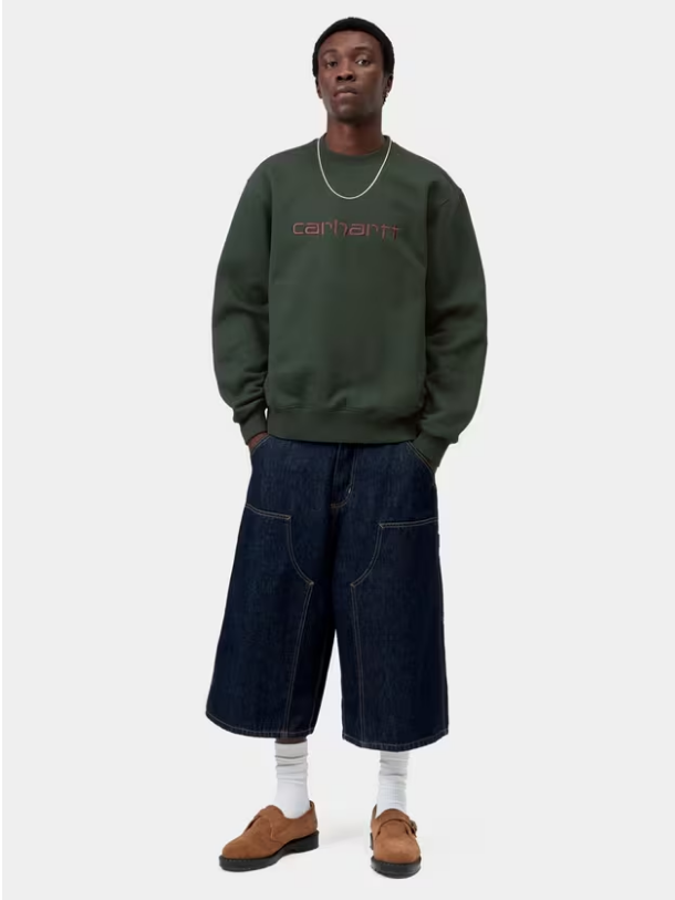 Sudadera Carhartt Sweatshirt - Dark Scarab / Palisander