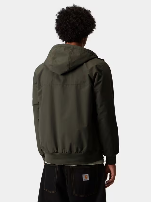 Chaqueta cortavientos Carhartt Hooded Sail Jacket - Cypress/Black