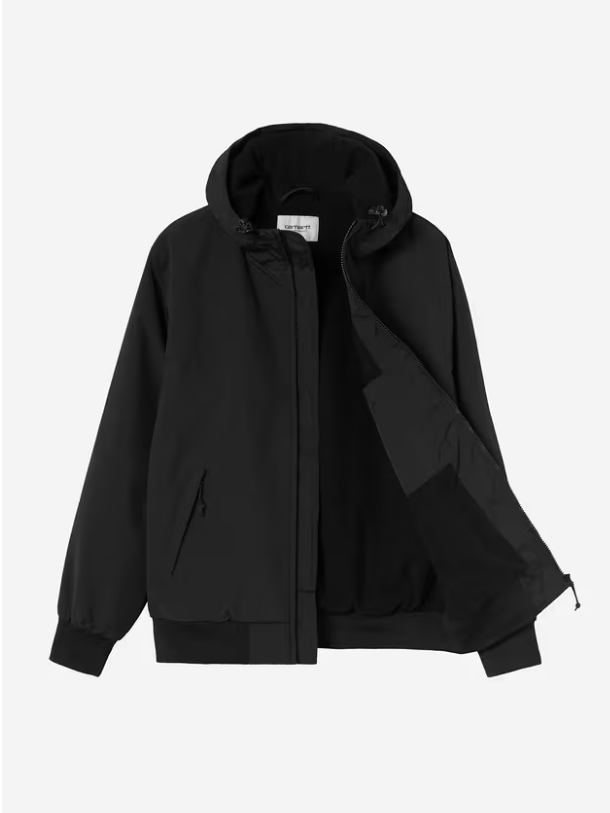 Chaqueta cortavientos Carhartt Hooded sail jacket - Black/White