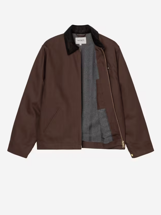 Chaqueta Carhartt Detroit Jacket (Winter) - Tobacco/Black