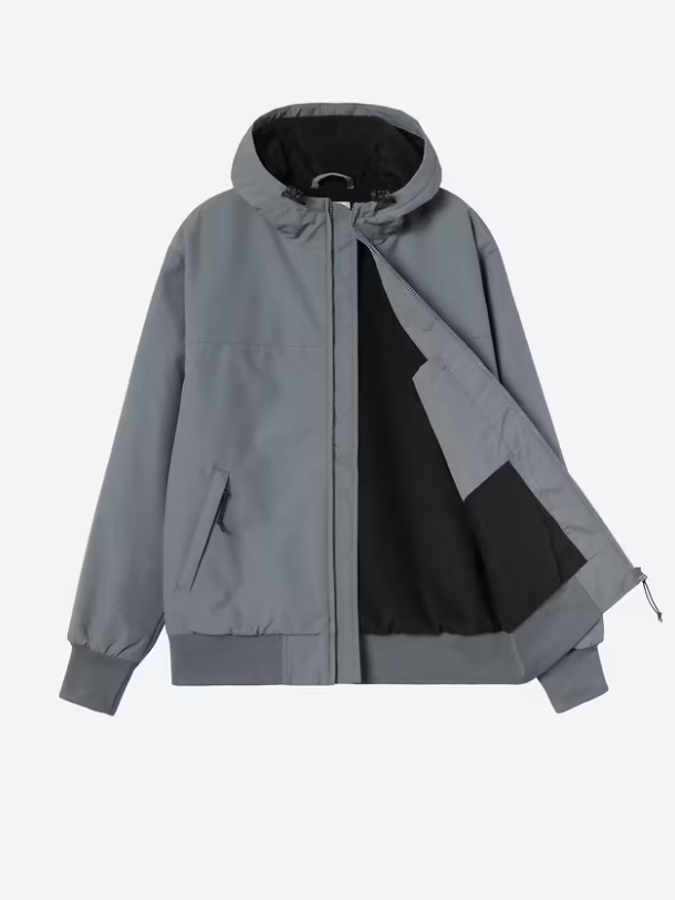 Chaqueta Cortavientos Carhartt Hooded Sail Jacket -Styx/White