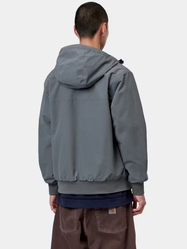 Chaqueta Cortavientos Carhartt Hooded Sail Jacket -Styx/White