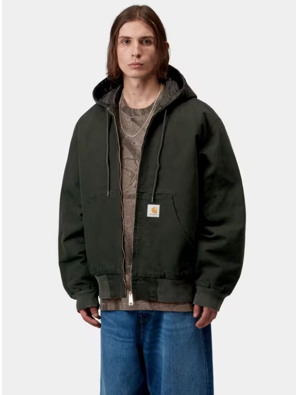 Chaqueta Carhartt WIP OG Active - Raven, Stone Canvas