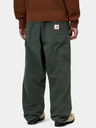 Pantalón Carhartt WIP Double Knee - Raven, Stone Canvas