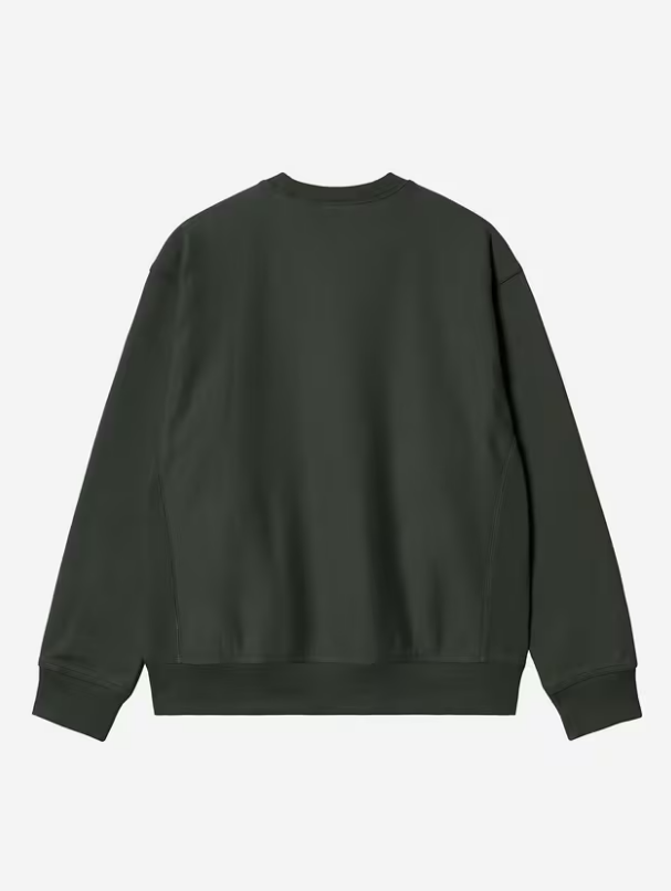 Sudadera Sin Capucha Carhartt WIP American Script - Raven