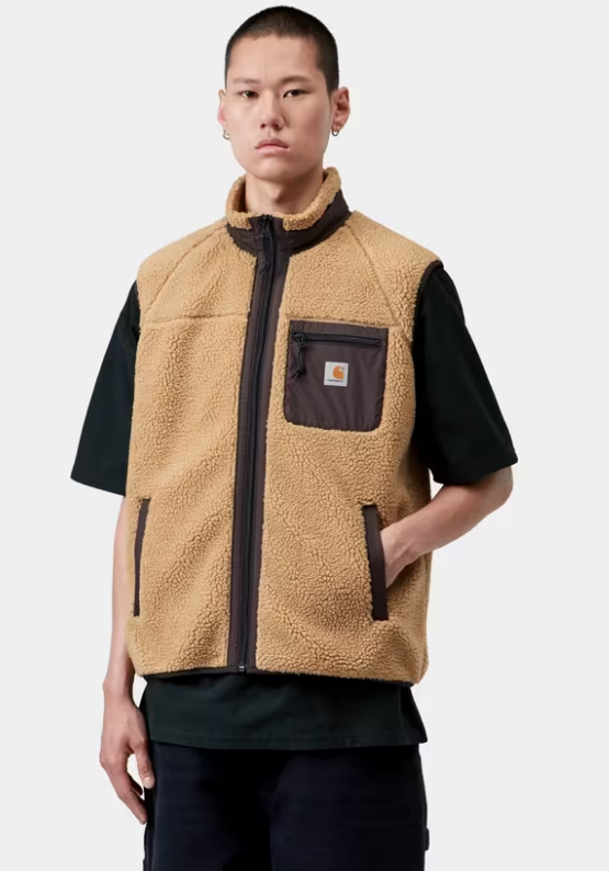 Chaleco Carhartt WIP Prentis Vest Liner - Dusty H / Tobacco