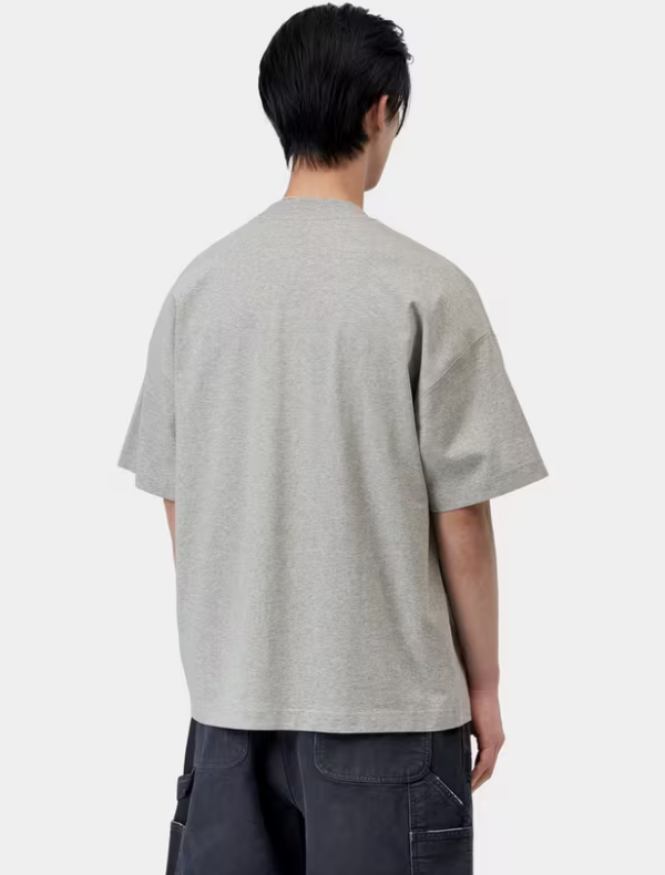 Camiseta Carhartt WIP S/S Work Pocket - Grey Heather