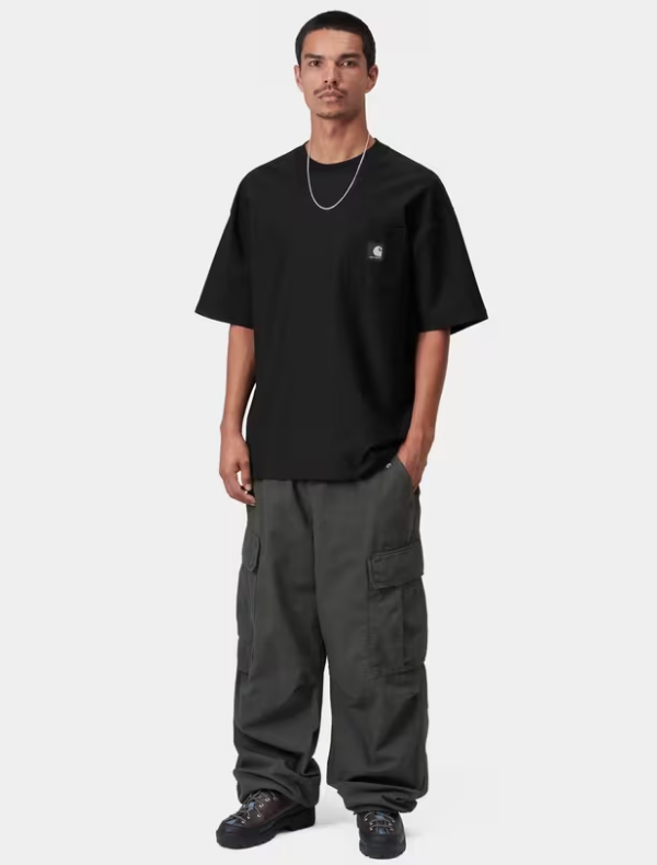 Camiseta Carhartt S/S OG Loose Pocket - Black