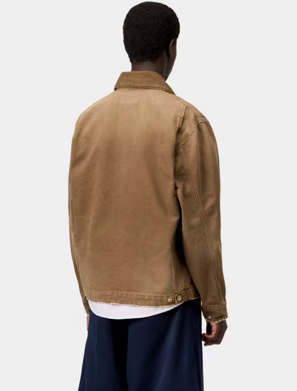Chaqueta Carhartt WIP OG Detroit - Hamilton Brown / Hamilton Brown, Destroy wash