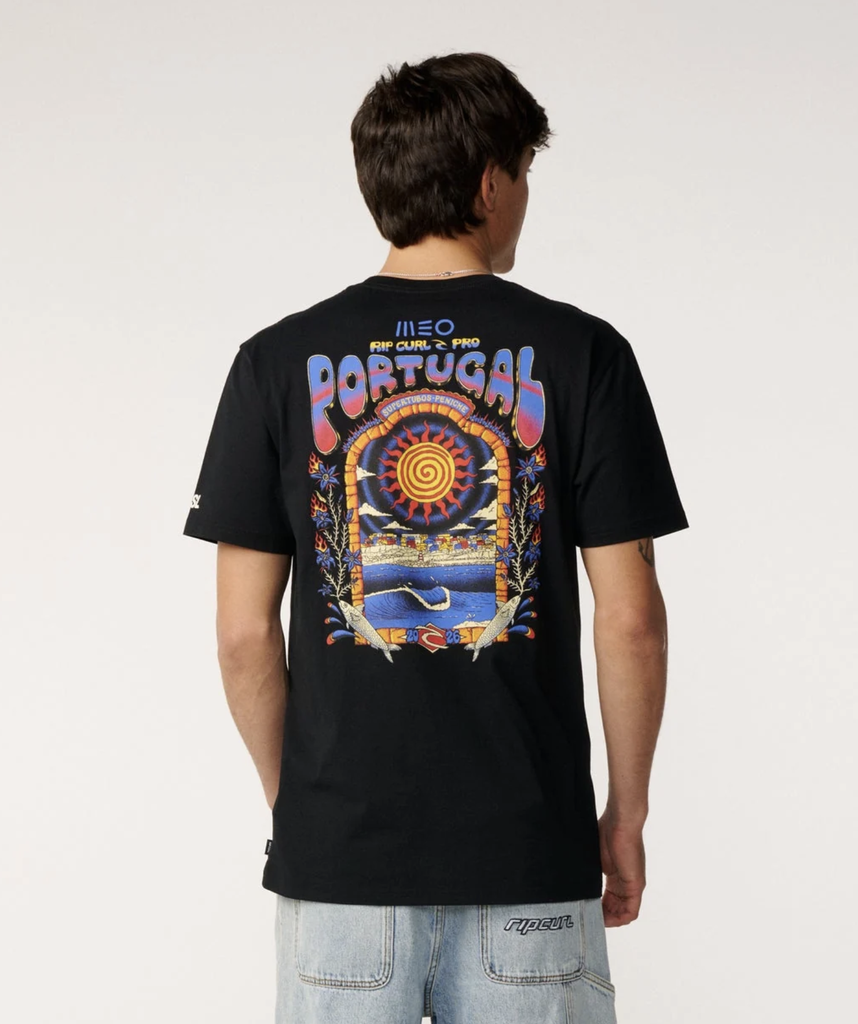 Camiseta Rip Curl Meo Peniche Pro 26 Event - Black
