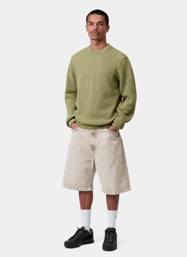 Pantalón Corto Carhartt WIP Landon - Opuntia (chalk wash)