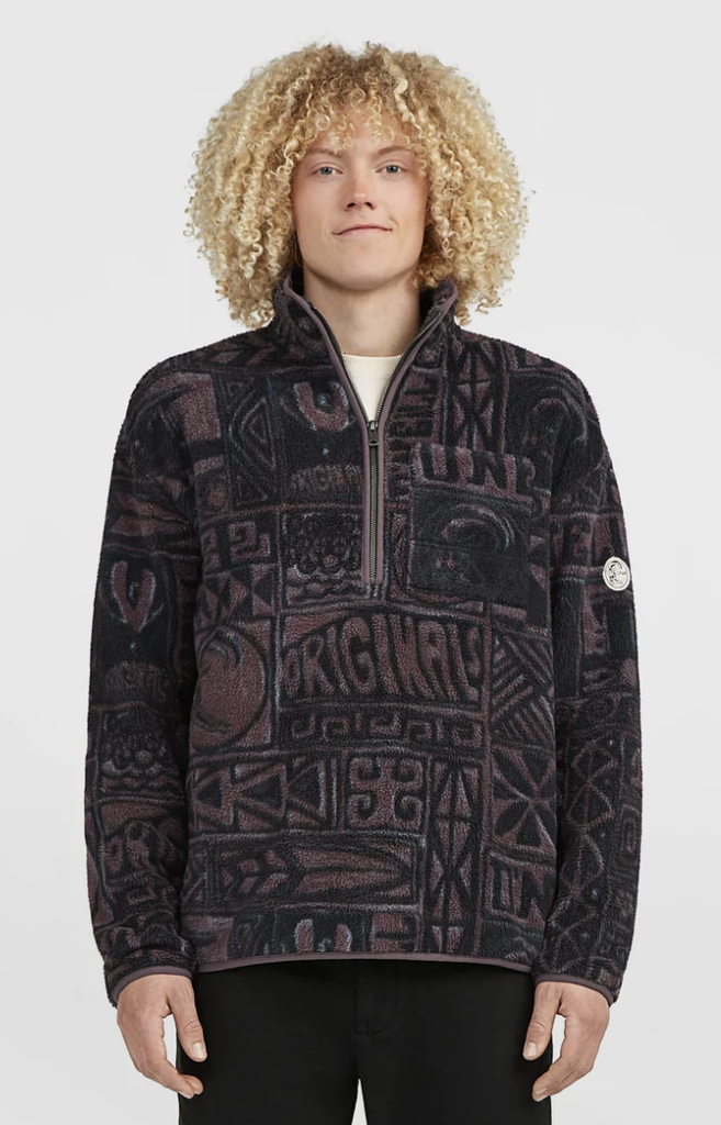Sudadera Polar Half-Zip Fleece O'neill - Purple Stamps