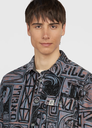 Camisa O'neill Superfleece - Purple Stamps