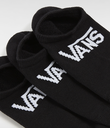 Calcetines Vans Pack de 3 Kick - Black (8-14+ años)