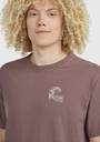 Camiseta O'neill Retro Back Print -  Purple Gray
