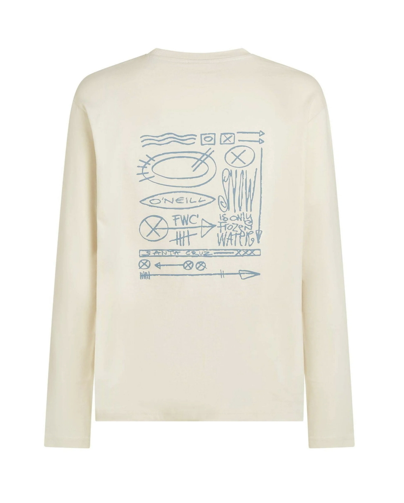 Camiseta de Manga Larga O'neill Fwc Play - Linen White
