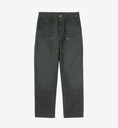 Pantalón Carhartt WIP Double Knee - Raven (Stone Canvas)