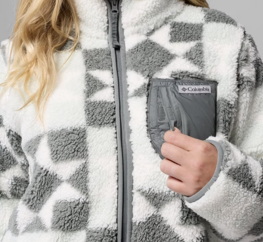 Chaqueta Polar Columbia West Bend - Tea Light, Cozy Quilt