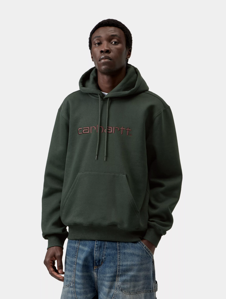 Sudadera Con Capucha Carhartt Wip Sweat - Scarab / Palisander