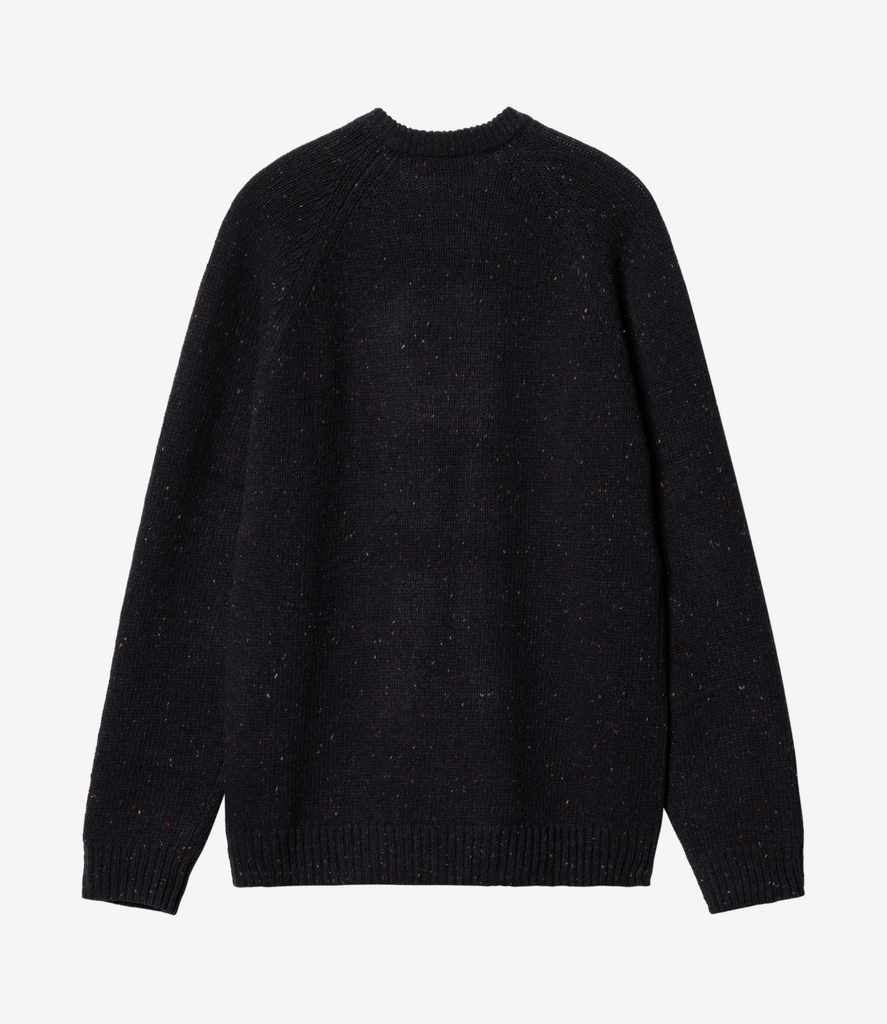 Jersey Carhartt Wip Anglistic - Speckled Dark Navy