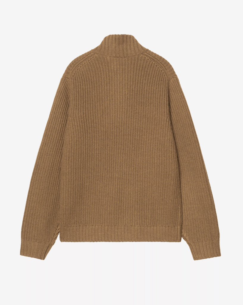 Sueter con Cremallera Carhartt Wip Detroit Half Zip - Wip H Brown