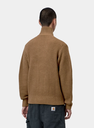 Sueter con Cremallera Carhartt Wip Detroit Half Zip - Wip H Brown