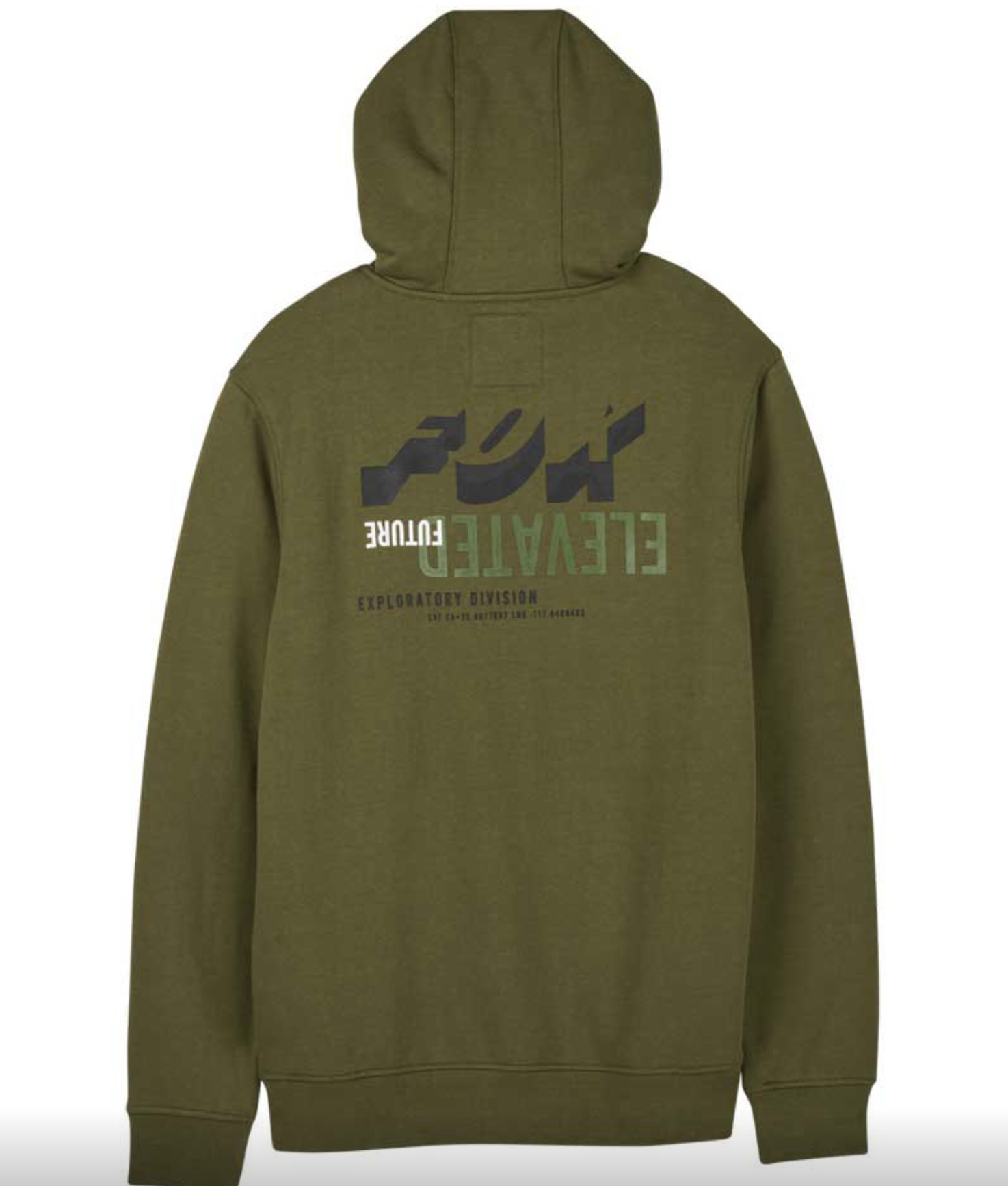 Sudadera Con Capucha Fox Elevated - Olive Green