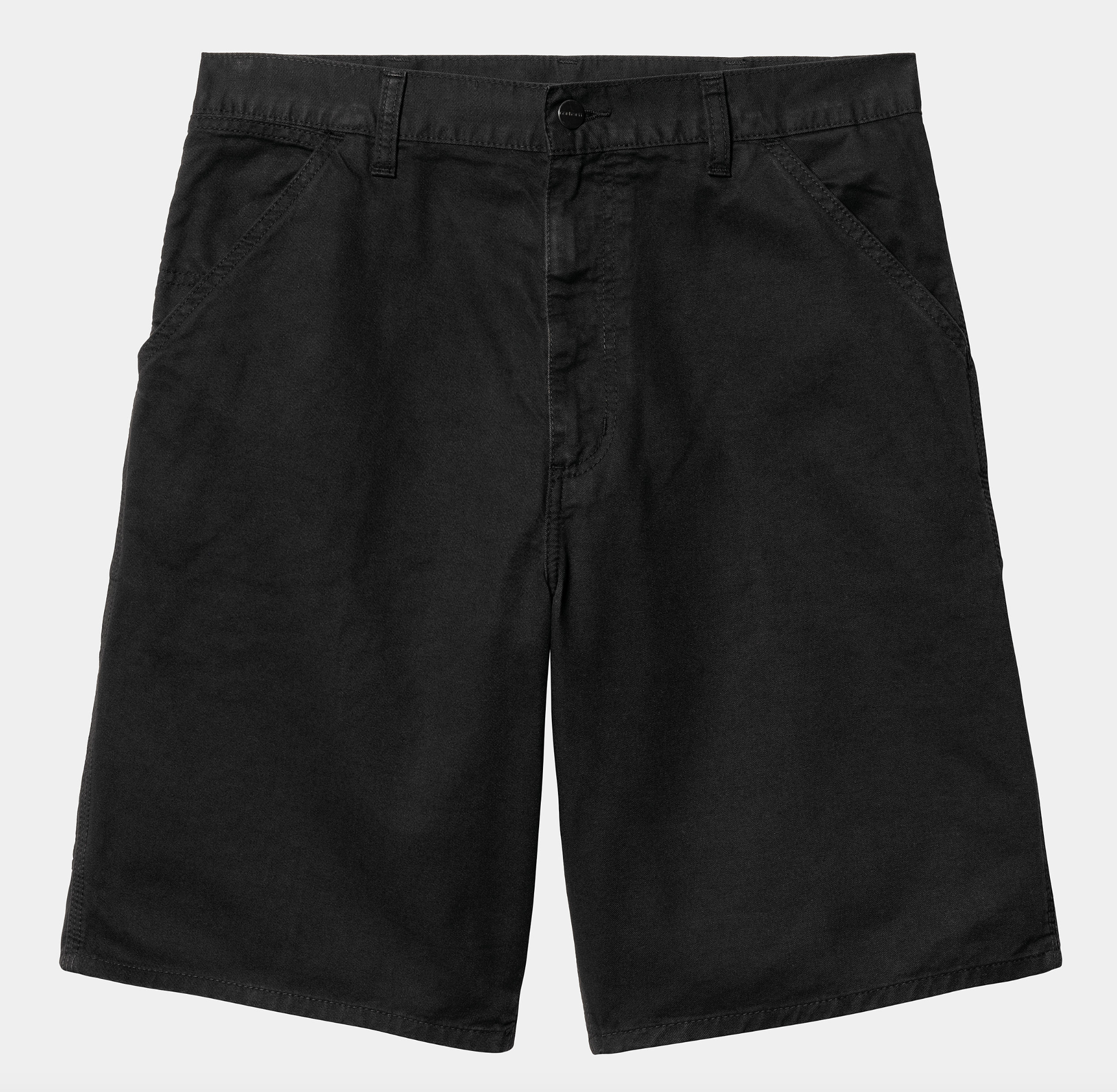 Pantalón Carhartt WIP Single Knee - Black (Garment Dyed)