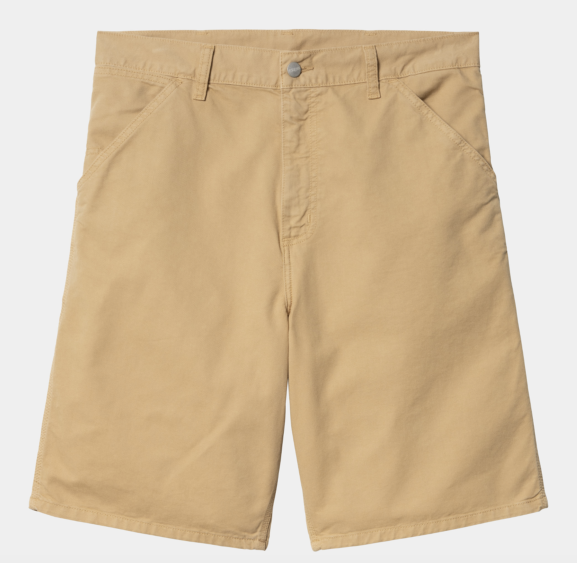 Pantalón Corto Carhartt WIP Single Knee - Bourbon (Garment Dyed)