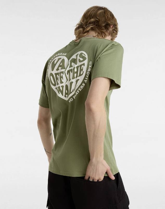Camiseta Vans No Players - Olivine