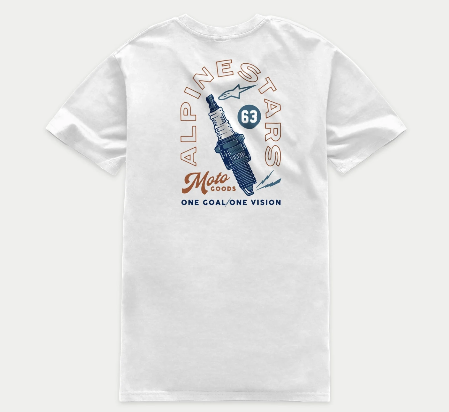 Camiseta AlpineStar Sparky - White