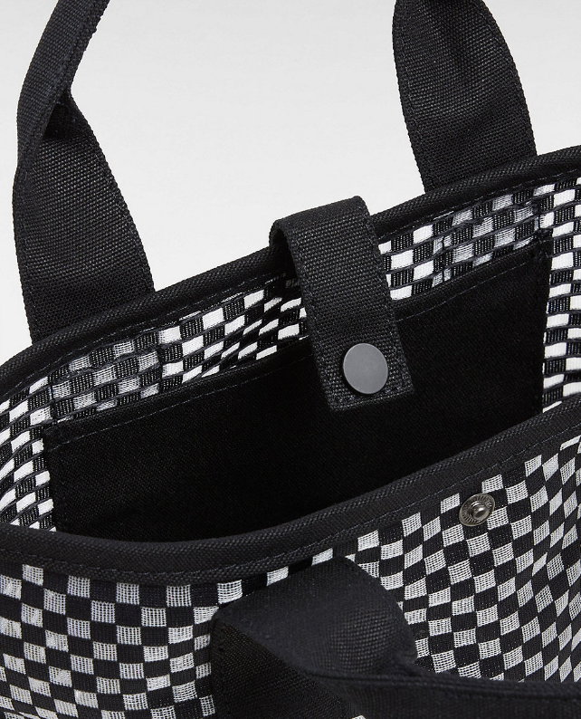 Bolso Vans Mesh Mono Tote - Black/White