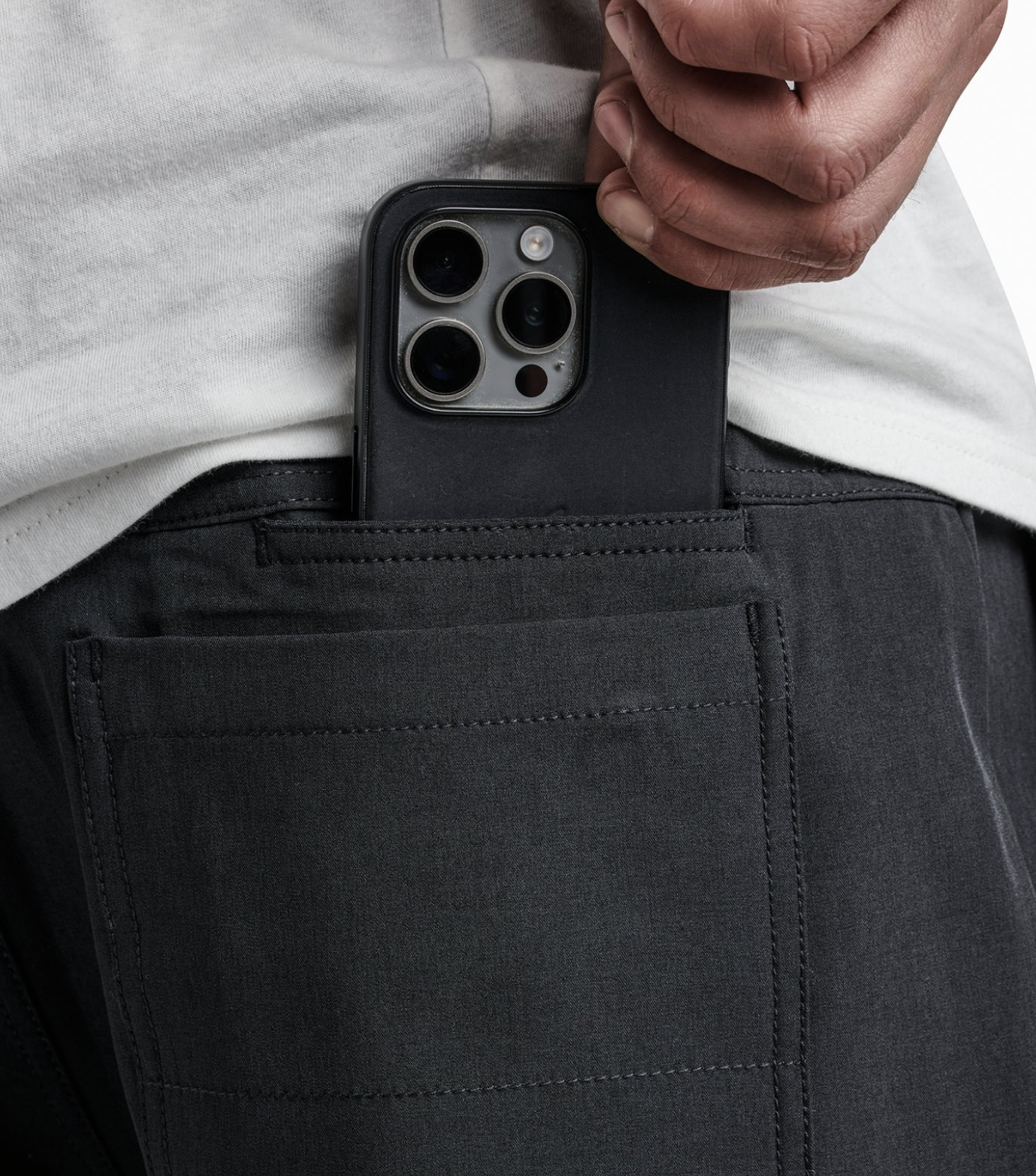 Pantalón Corto Roark Hybro Hybrid - Black