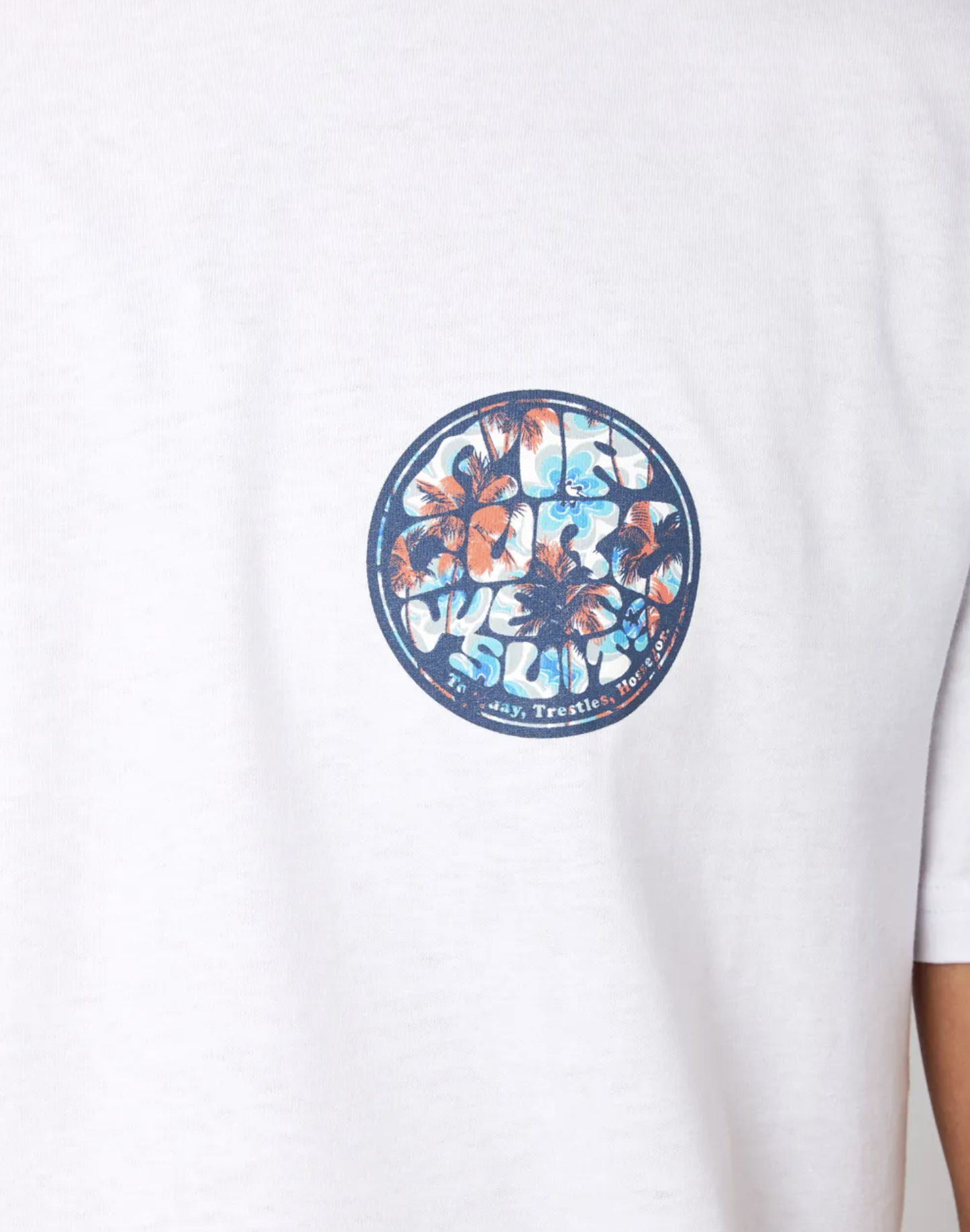 Camiseta Rip Curl Passage - White