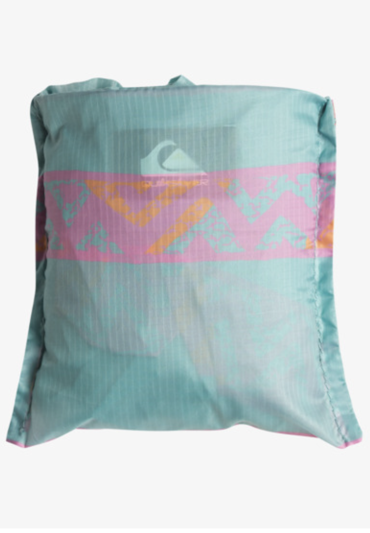 Bolsa De Playa Quiksilver Reusable - Marine Blue Heritage Stripe 64