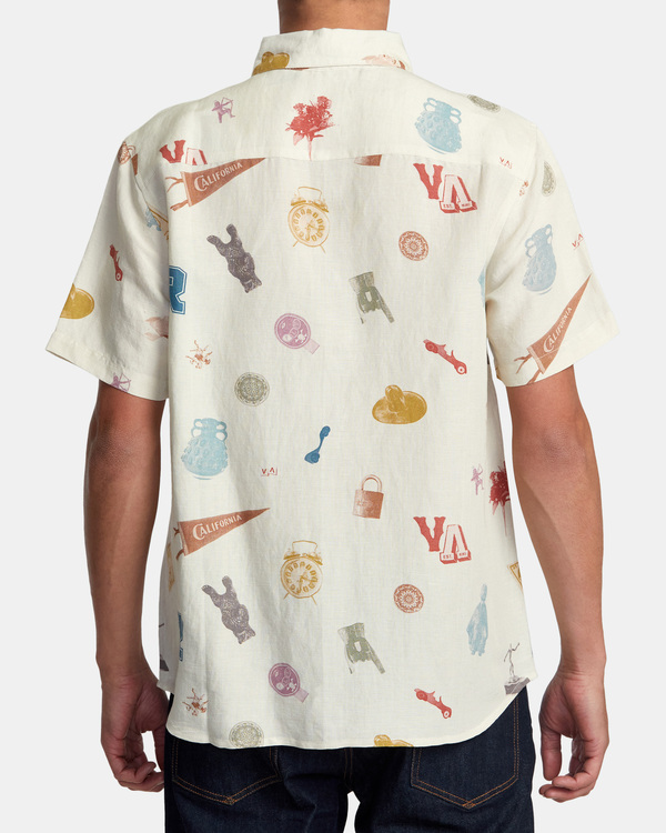 Camisa RVCA Artifacts - Natural