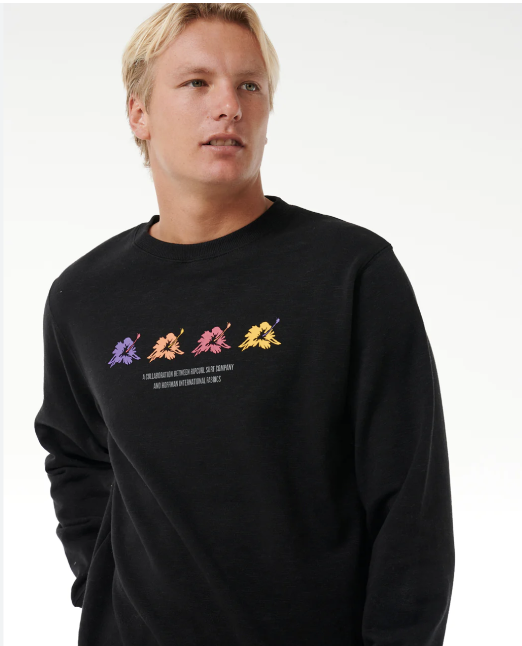 Sudadera Rip Curl Surf Revival Hoffman - Black