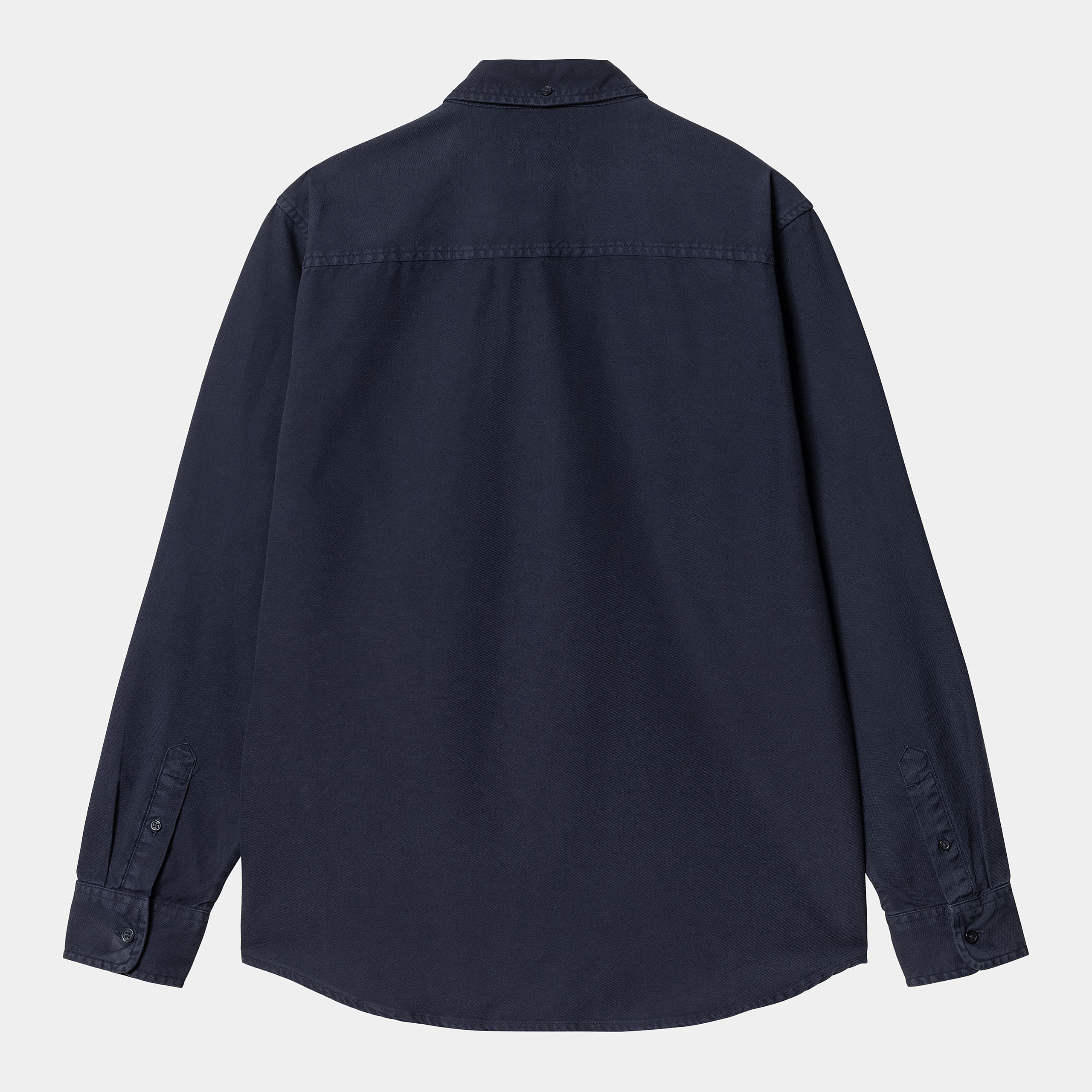 Camisa Carhartt WIP L/S Bolton - Air Force Blue/Garment Dyed