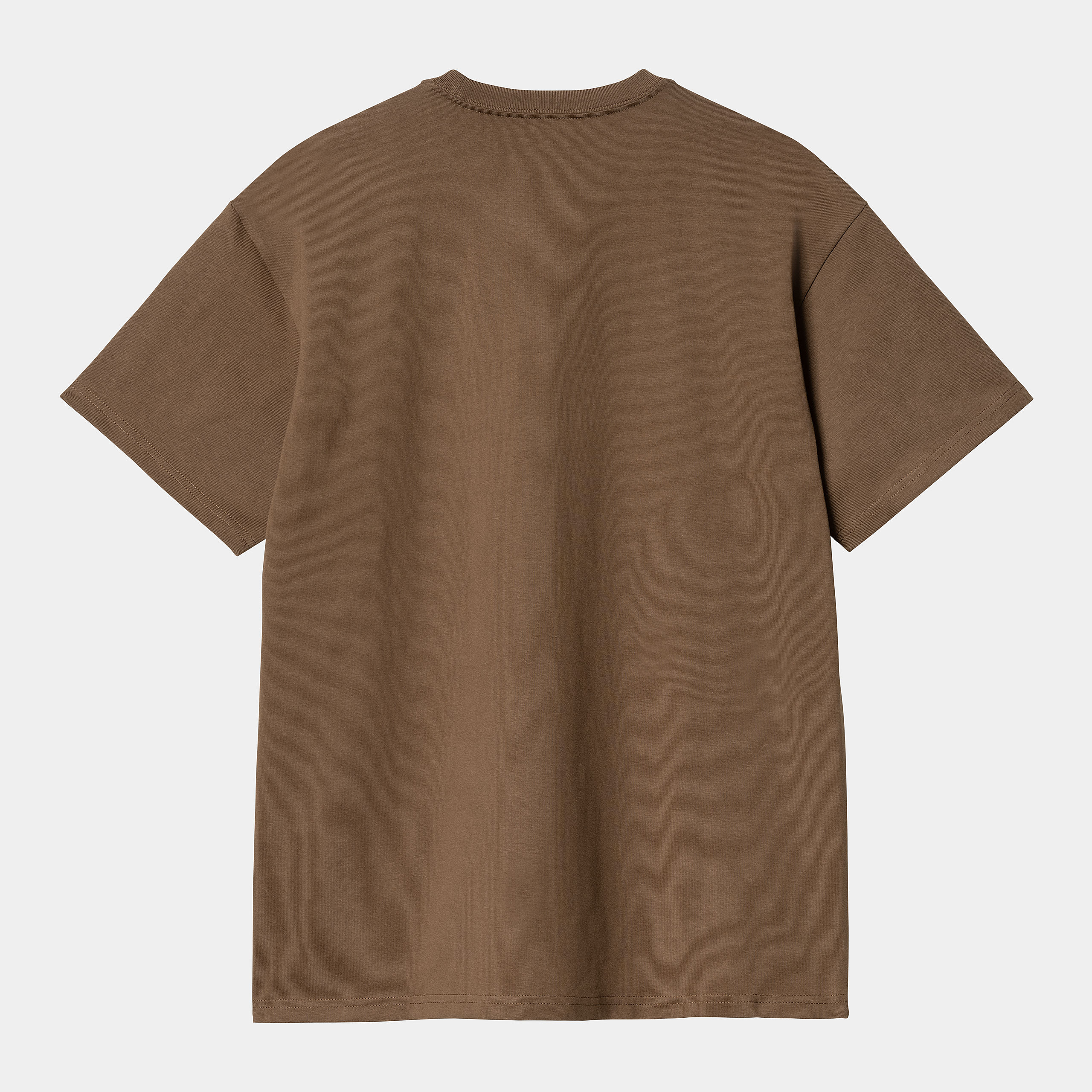 Camiseta Carhartt WIP Chase - Chocolate/Gold