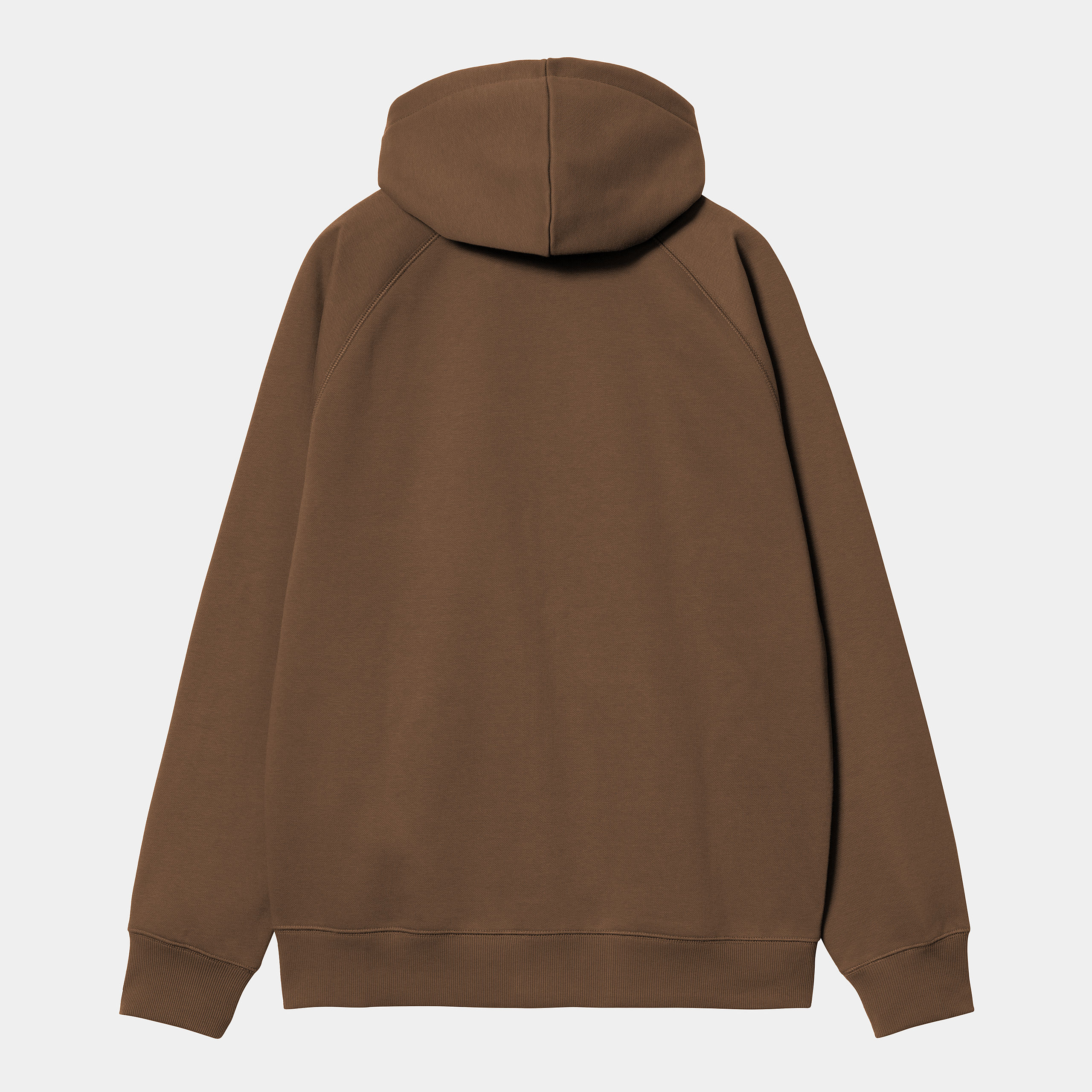 Sudadera con Cremallera Carhartt WIP Chase - Chocolate/Gold