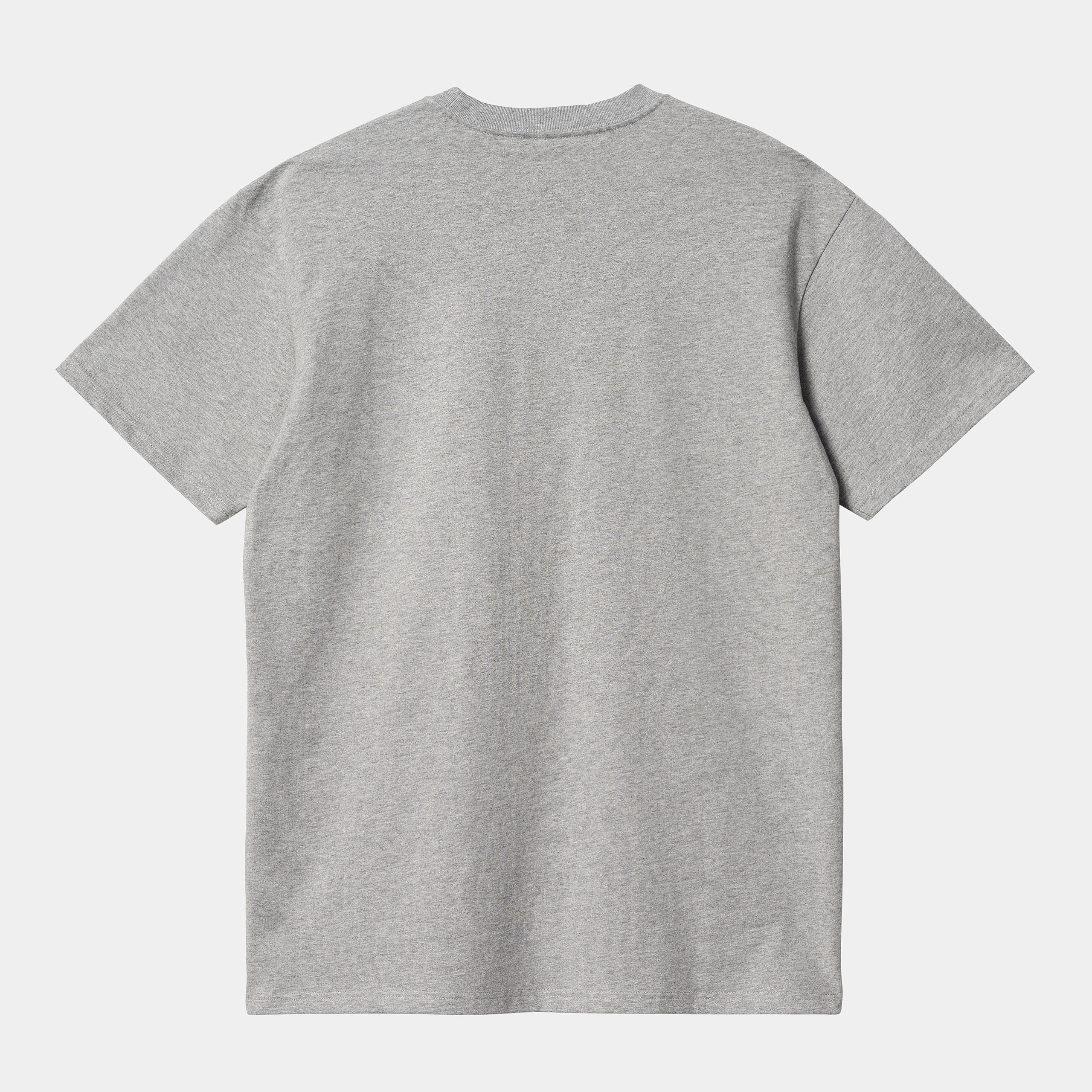 Camiseta Carhartt WIP Chase - Grey Heather/Gold