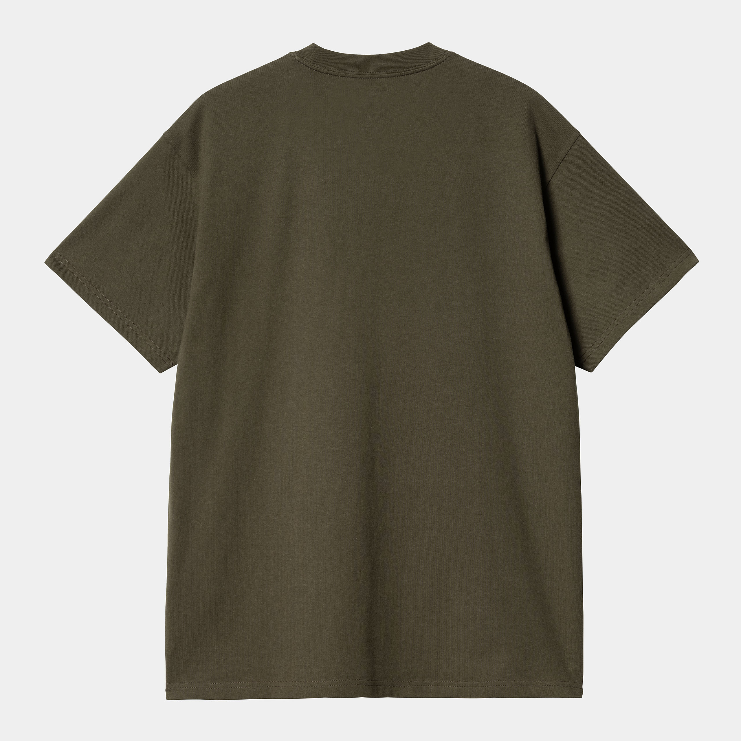 Camiseta Carhartt WIP Script Embroidery - Cypress/White
